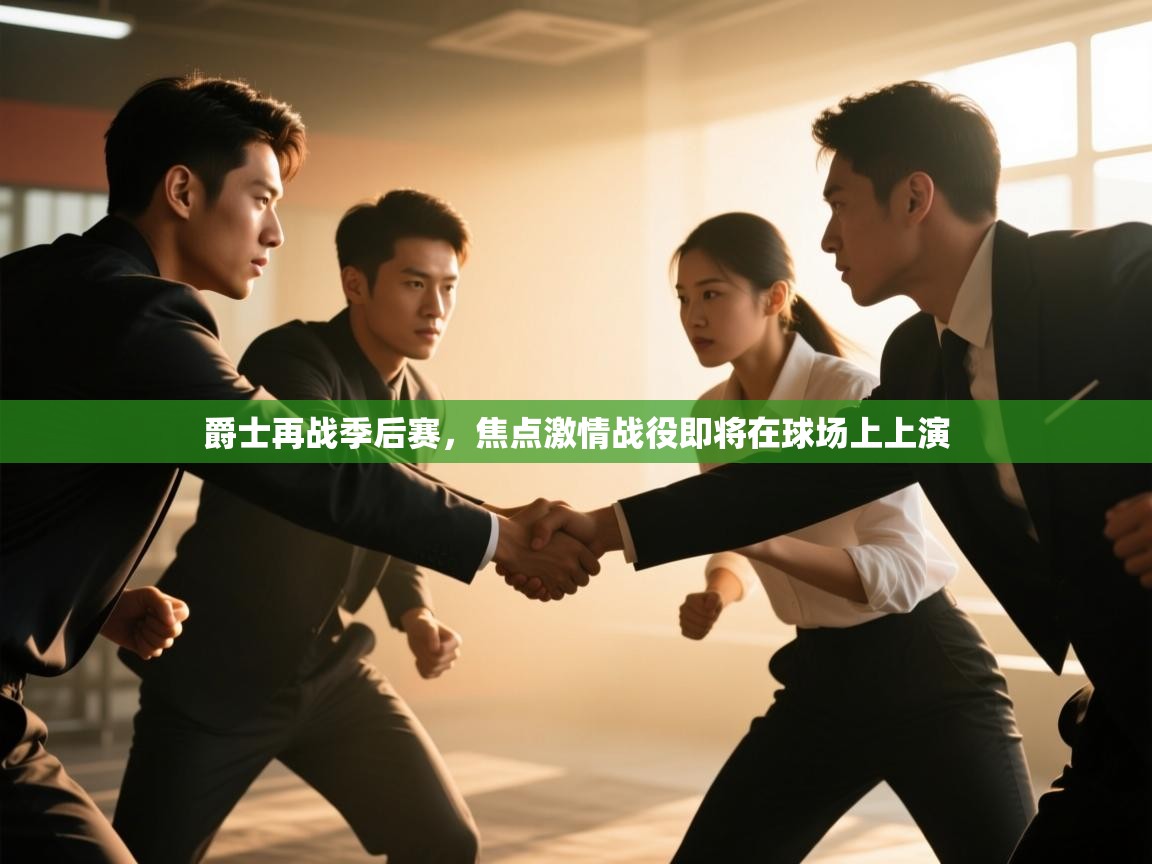 爵士再战季后赛，焦点激情战役即将在球场上上演  第1张