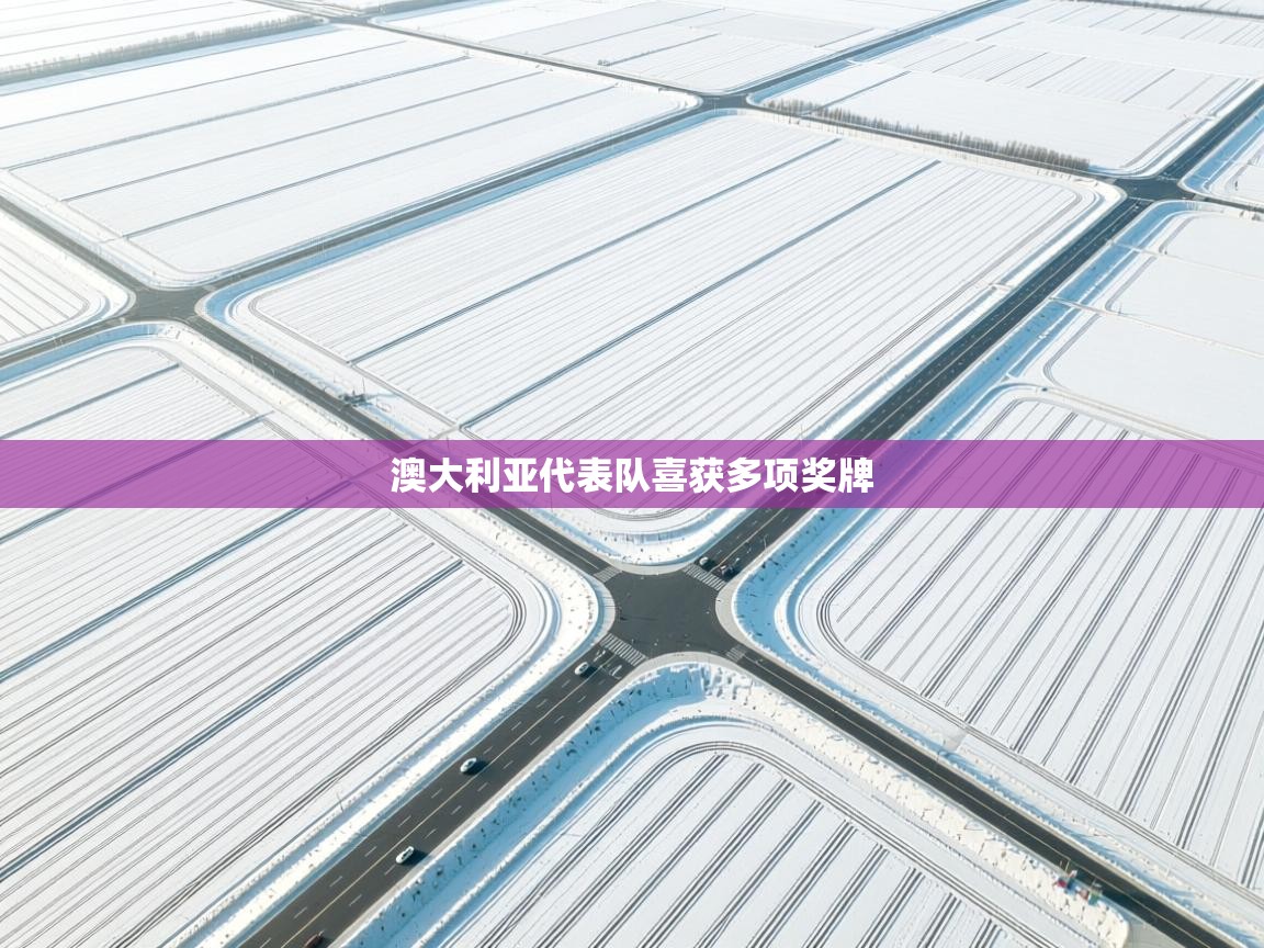 澳大利亚代表队喜获多项奖牌 第1张